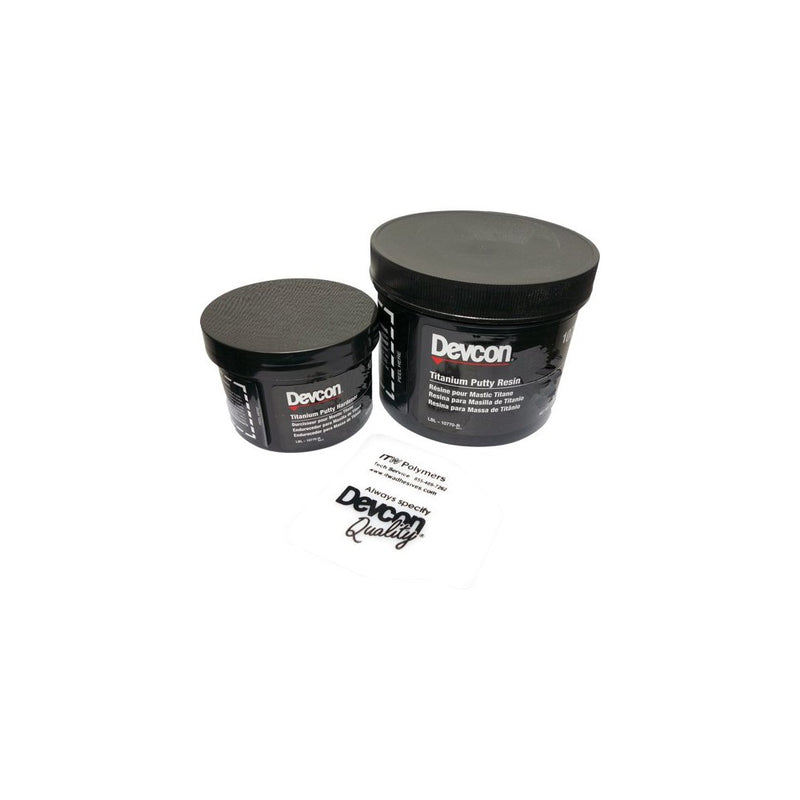 Devcon 10760 Gray Titanium Putty, 1 lb. Can