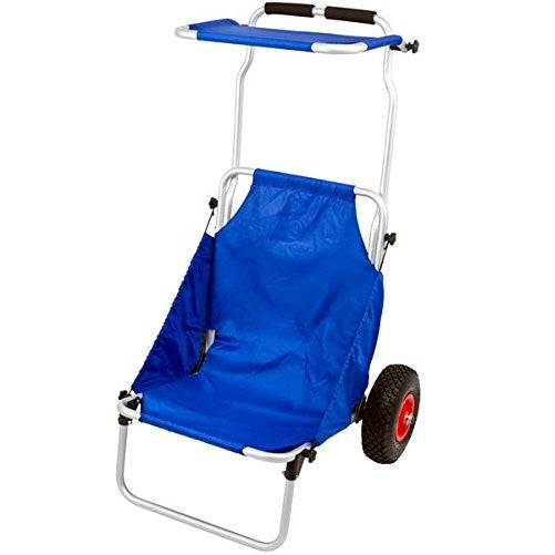 Catalina Creations Folding Beach Chair and Beach Cart Combo