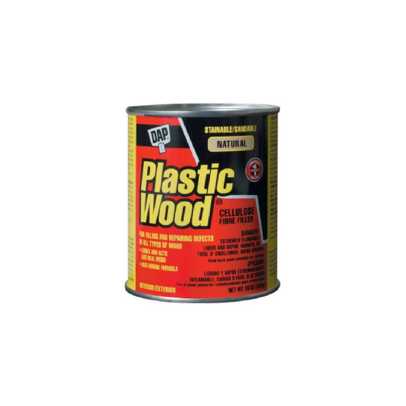 Dap 21506 Plastic Wood Filler, 16-Ounce