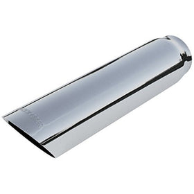 Flowmaster 15362 Exhaust Tip - 3.00 in. Cut Angle Polished SS Fits 2.50 in. Tubing - weld on