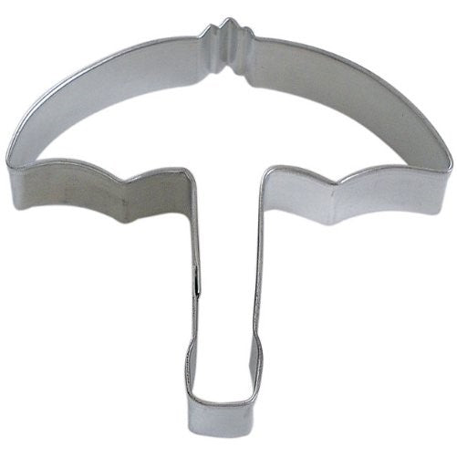 R&M Umbrella 3" Cookie Cutter in Durable, Economical, Tinplated Steel