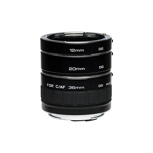 Kenko Auto Extension Tube Set DG 12mm, 20mm, and 36mm Tubes for Nikon AF Digital and Film Cameras - AEXRUBEDGN