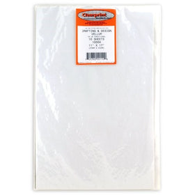Clearprint 1000H Design Vellum Sheets, 16 Lb, 100% Cotton, 11 x 17 Inches, 10 Sheets Per Pack, 1 Each (10201216)