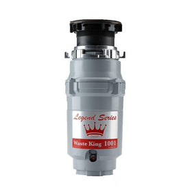 Waste King Legend Series 1/2 HP Garbage Disposal with Power Cord - (L-1001)