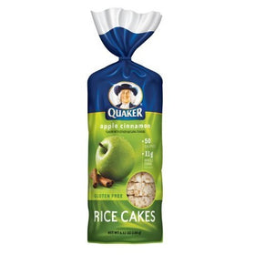 Quaker Rice Cakes Apple Cinnamon 6.53 Oz - 6 Unit Pack