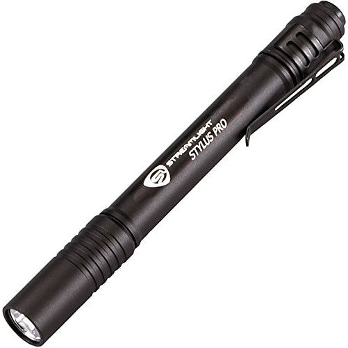 Streamlight 66118 Stylus Pro LED PenLight with Holster, Black
