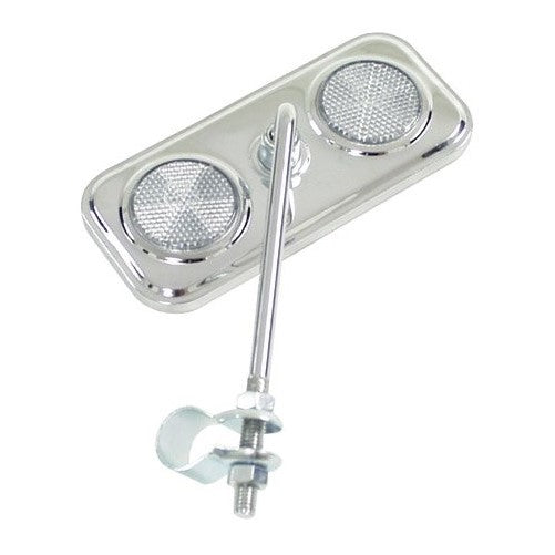 Summit Mirror-Rectangular W/Reflector, 5 1/4"X 2"