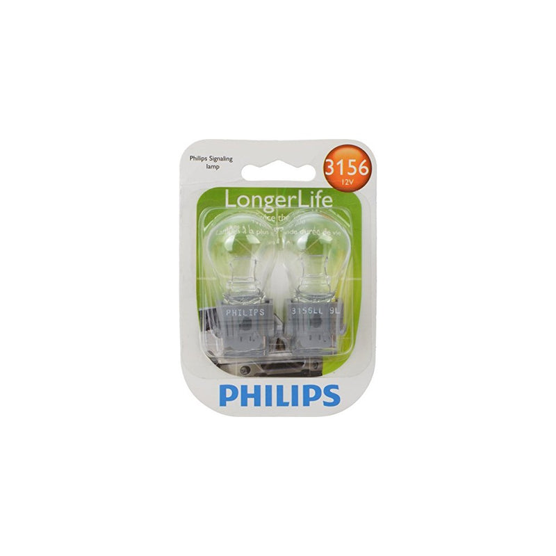 Philips 3156LLB2LongerLife Miniature Bulb, 2 Pack