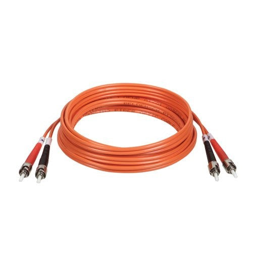 Tripp Lite Duplex Multimode 62.5/125 Fiber Patch Cable (ST/ST), 5M (16-ft.)(N302-05M)