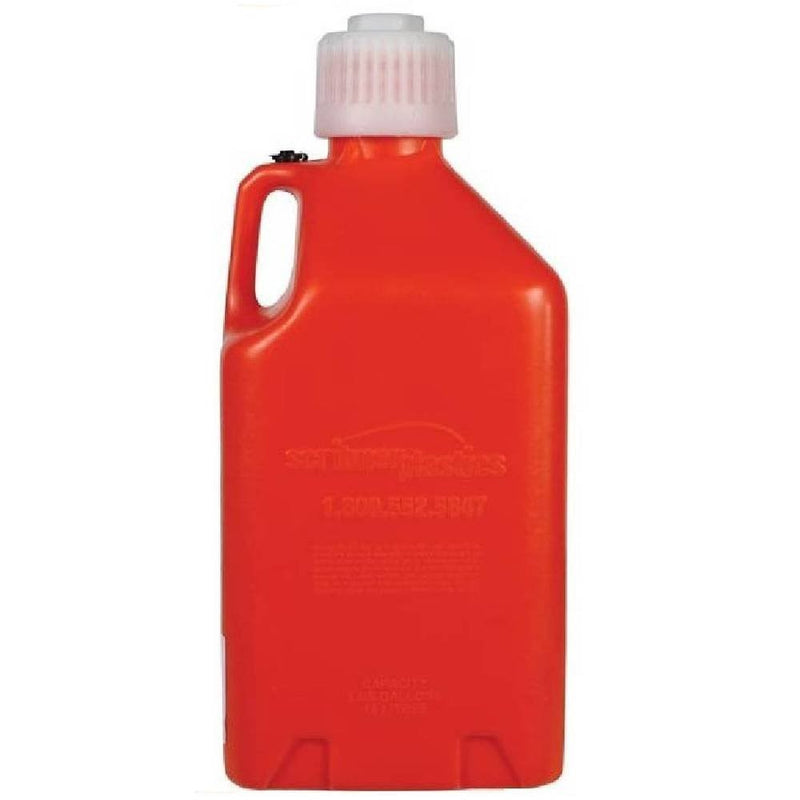 Scribner Plastics 2000O Orange 5 Gallon Utility Jug