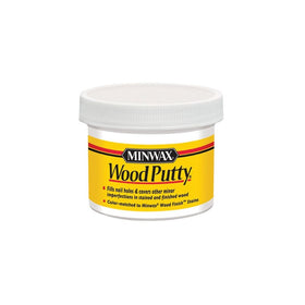 Minwax 13616000 Wood Putty, 3.75 Ounce, White