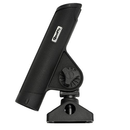Scotty #350-BK Rodmaster II Rod Holder Black with 241 Side Deck Mount