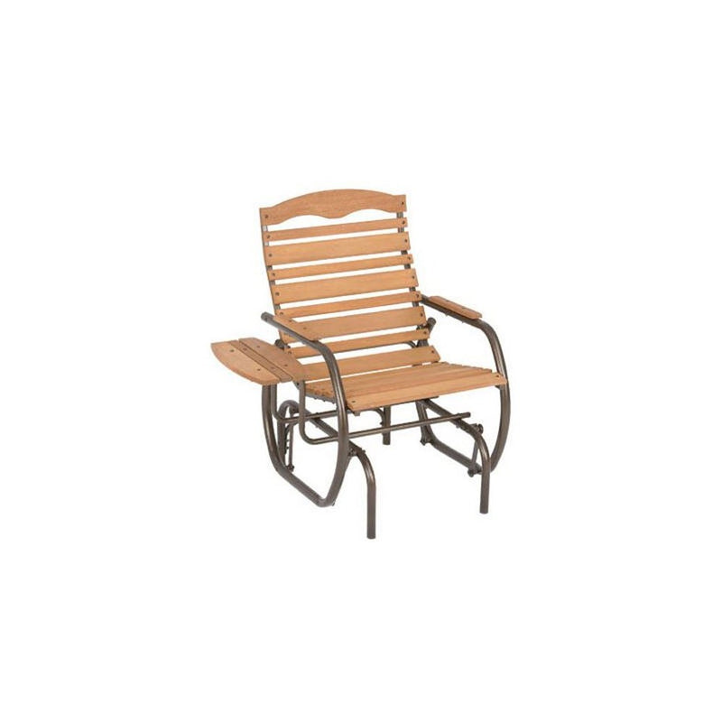 Jack Post CG-21Z Country Garden Glider Chair with Tray, Bronze