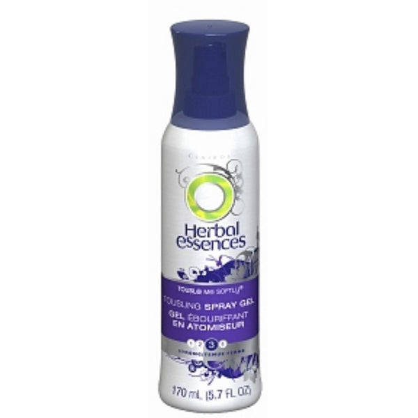 Herbal Essences Tousle Me Softly Tousling Spray Gel, Extra Hold 2, Violet Splash Fragrance, 5.7 oz.