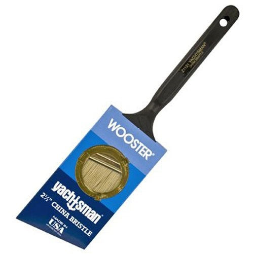 Wooster Brush Z1121-2-1/2 Yachtsman Angle Sash Paintbrush, 2-1/2-Inch