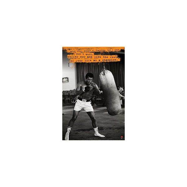 Ali Punchbag Wall Poster