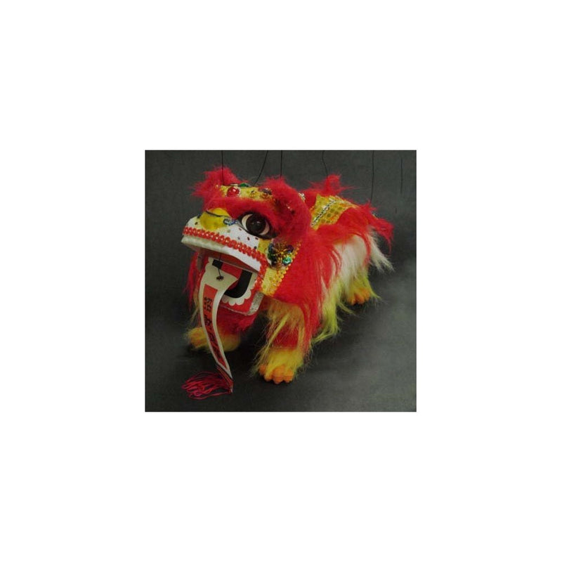 Chinese Lion Dragon Marionette Puppet #21423 by Unknown