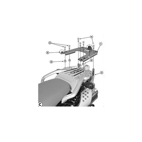 GIVI SR685 Topcase Mounting Kit-BMW F6500GS (05-07) / G650GS (08-13)