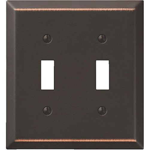 Jackson-Deerfield Mfg. 9AZ102 Antique Bronze Steel Switch Wall Plate