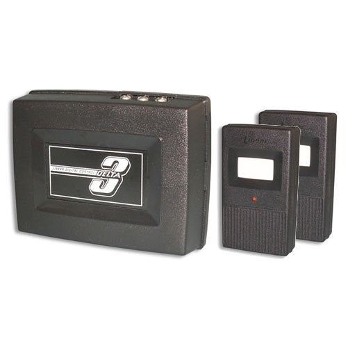 Linear DD Delta-3 Double Garage Opener with Receiver and 2 Transmitters