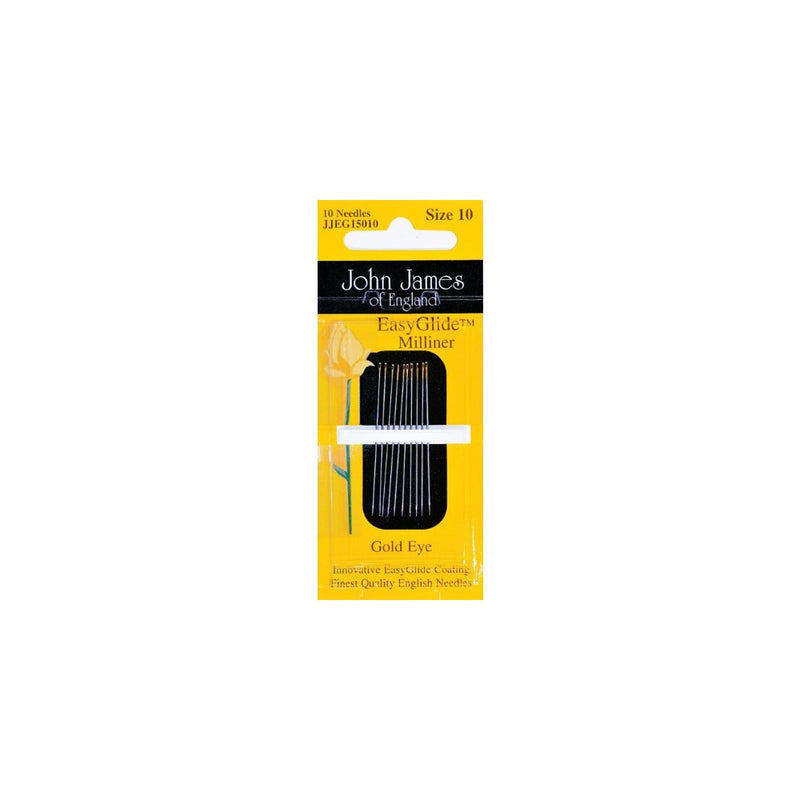 Colonial Needle Gold'n Glide Milliners Needles -size 10 10/pkg