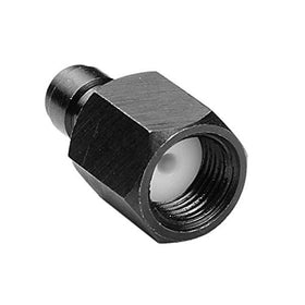 Air Venturi Male Quick-Disconnect, 1/8 BSPP Female Threads, Steel, Rated to 5000 PSI, Incl. Delrin Seal