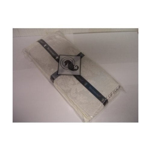 Waterford Mirabella Pearl White Napkins Set of 4