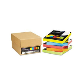 Astrobrights Mixed Carton, 24lb, 8-1/2 x 11, Assorted, 1250 Sheets/Carton