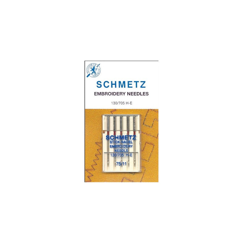 Schmetz Machine Embroidery Needles 75/11 and 90/14