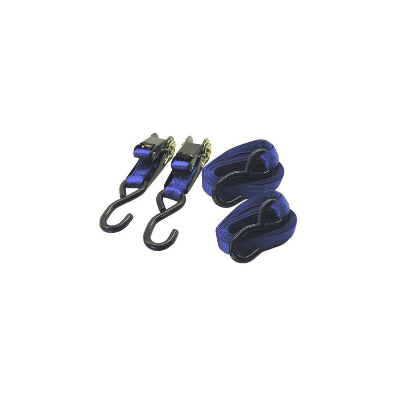 Invincible Marine BR59800 RatchetTie Down Straps 1-Inchx6-Feet PR