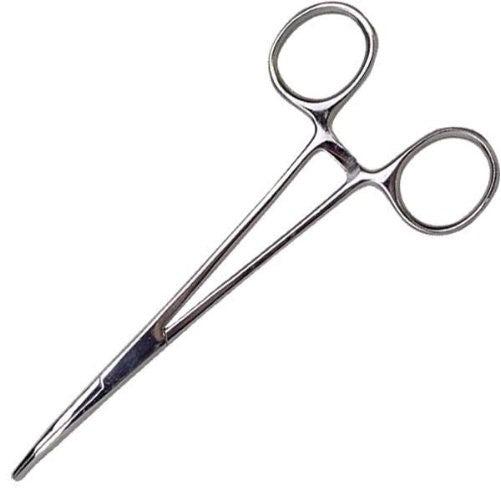 Trans-American Medical Stainless Steel Curved Kelly Pet Hemostat, 5-1/2-Inch