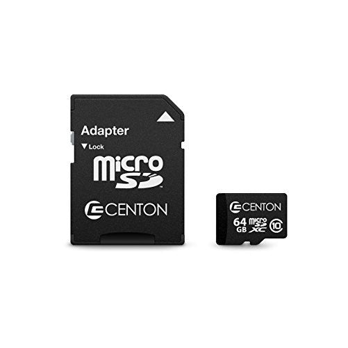 Centon Electronics MP Essential 64GB Class 10 Micro SDXC Card (S1-MSDXC10-64G)