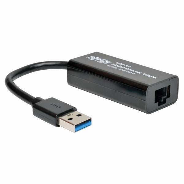 Tripp Lite USB 3.0 SuperSpeed to Gigabit Ethernet NIC Network Adapter 10/100/1000 Mbps(U336-000-R)