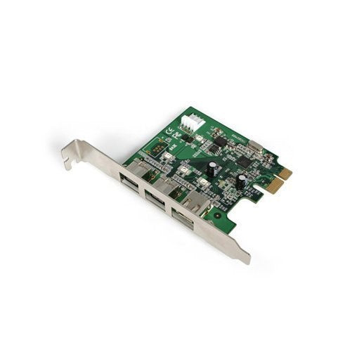 STARTECH.COM 2-port firewire 800 & 1-port firewire 400 pci express card - NEW - Retail - PEX1394B3