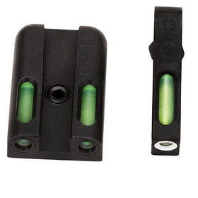 TRUGLO TFX Tritium and Fiber-Optic Xtreme Handgun Sights for Glock Pistols, Glock 42, 43