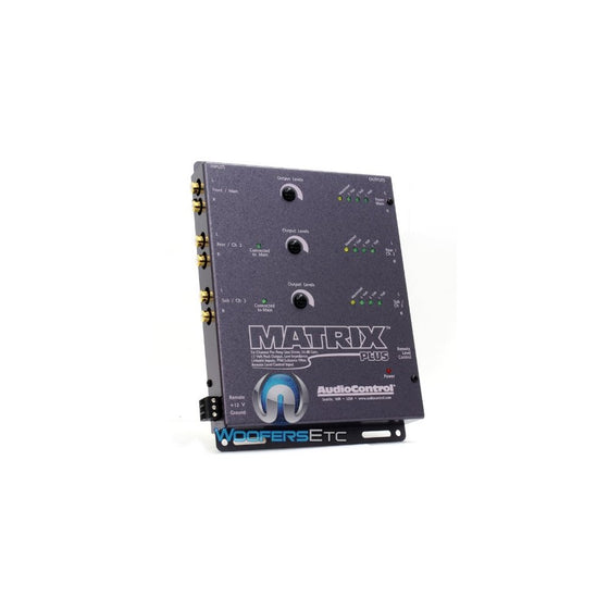 AudioControl MATRIXPLUS-GRAY 6-Channel Line Driver w/ Output Level Controls