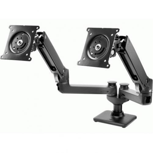 HP Mounting Arm for Monitor - 32" Screen Support - 40 lb Load Capacity - Black