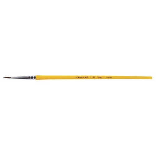 Binney & Smith Crayola(R) Good Quality Watercolor Brush Series 1127, 7, Hair Length 3/4"