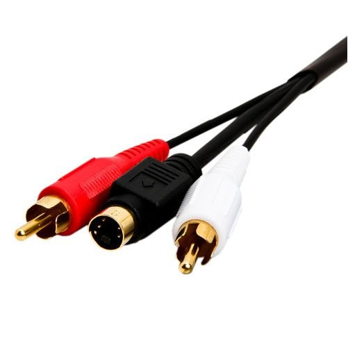 Recoton TSVG351S-Video/Stereo Audio Cable (6 feet)