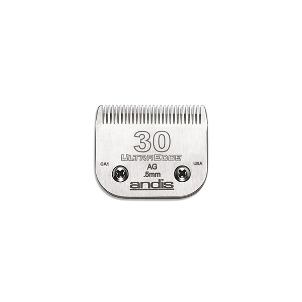 Andis Carbon-Infused Steel UltraEdge Dog Clipper Blade, Size-30, 1/50-Inch Cut Length (64075)