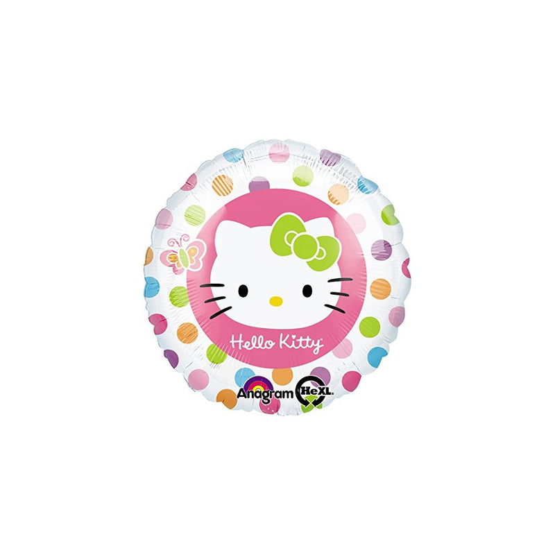 Anagram International Hello Kitty Rainbow Foil Balloon Pack, 18", Multicolor