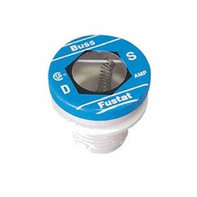 Bussmann S-20 20 Amp Type S Time-Delay Dual-Element Plug Fuse Rejection Base, 125V UL Listed