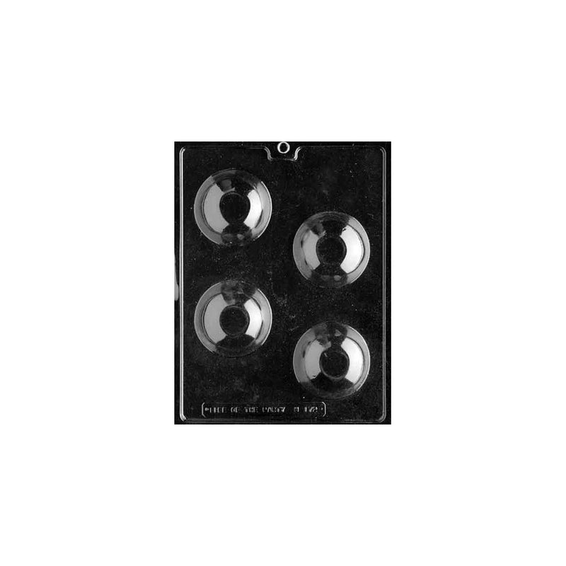 Cybrtrayd M172 Round Dome Miscellaneous Chocolate Candy Mold