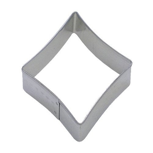 R&M Diamond 3.25" Cookie Cutter in Durable, Economical, Tinplated Steel