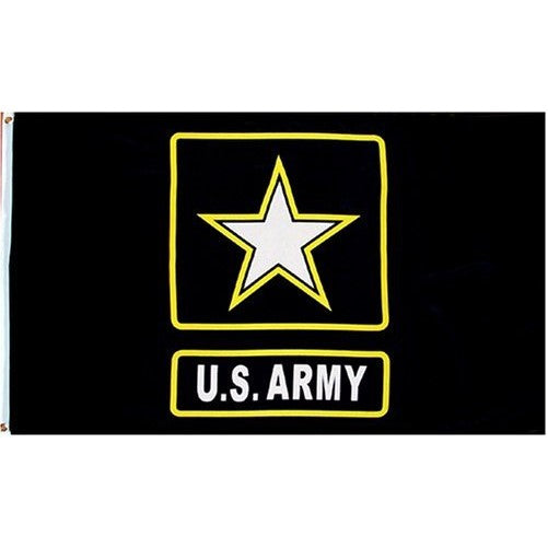 Army "New Style" MILITARY Flag - 3 foot by 5 foot Polyester (NEW)