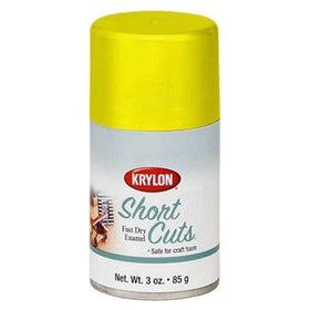 Krylon KSCS036 Short Cuts Aerosol Spray Paint, 3-Ounce, Sun Yellow