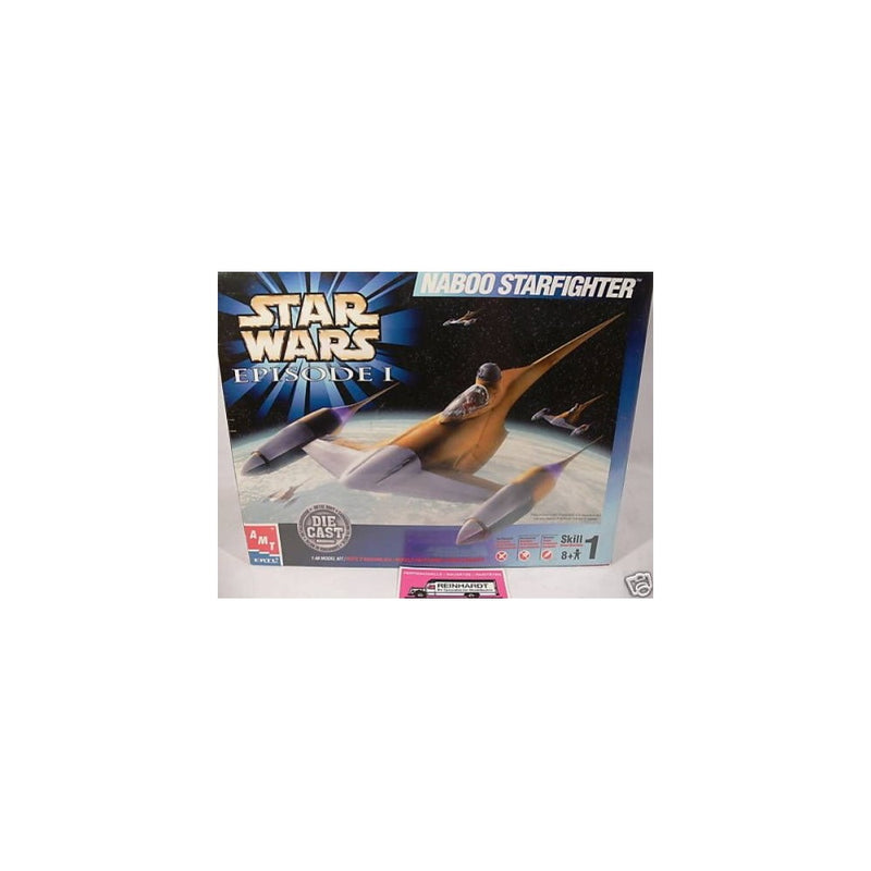 ERTL Star Wars Episode I Naboo Starfighter Die Cast Model Kit 1:48