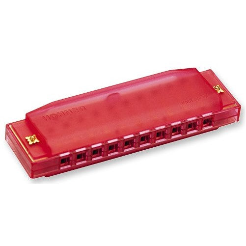 Kids Clearly Colorful Translucent Harmonica, Assorted Colors