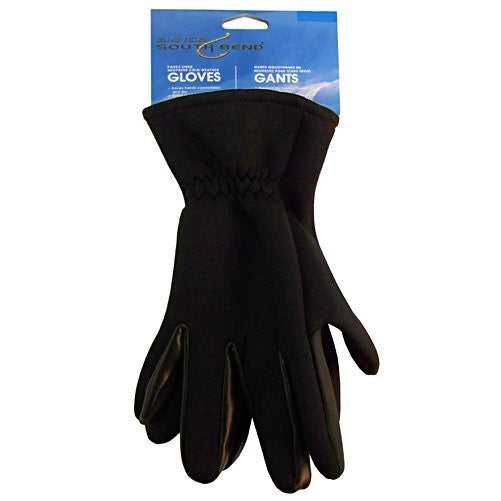 South Bend Neoprene Gloves, Black, Small