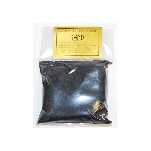 1 X 1lb Black Incense Burner Sand